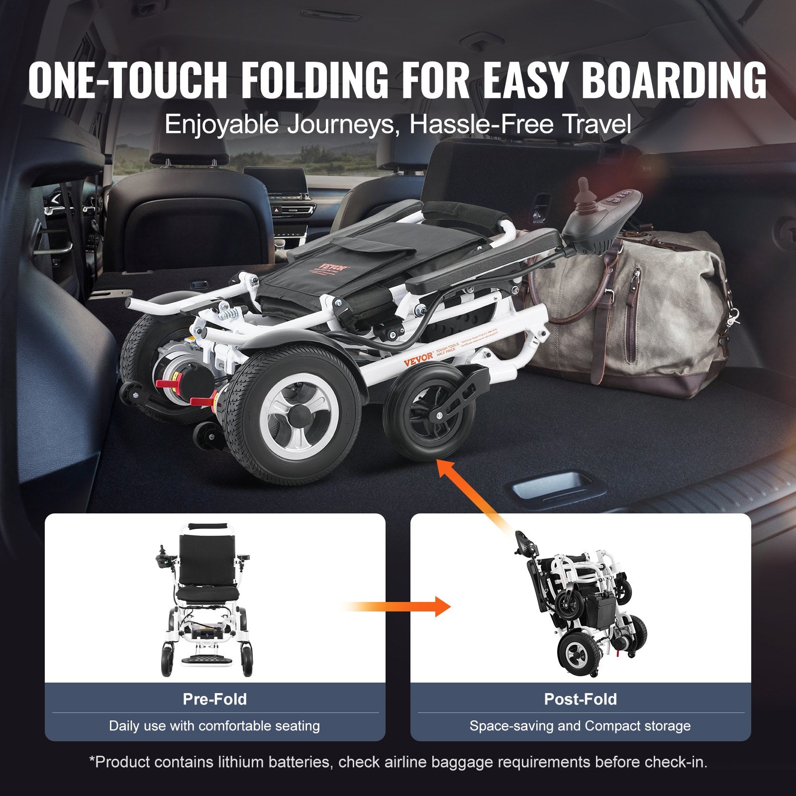 Electric Folding Wheelchair