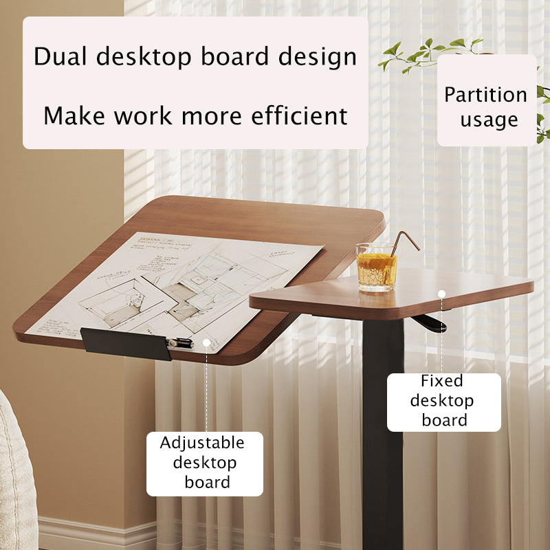 Overbed Rolling Laptop Desk