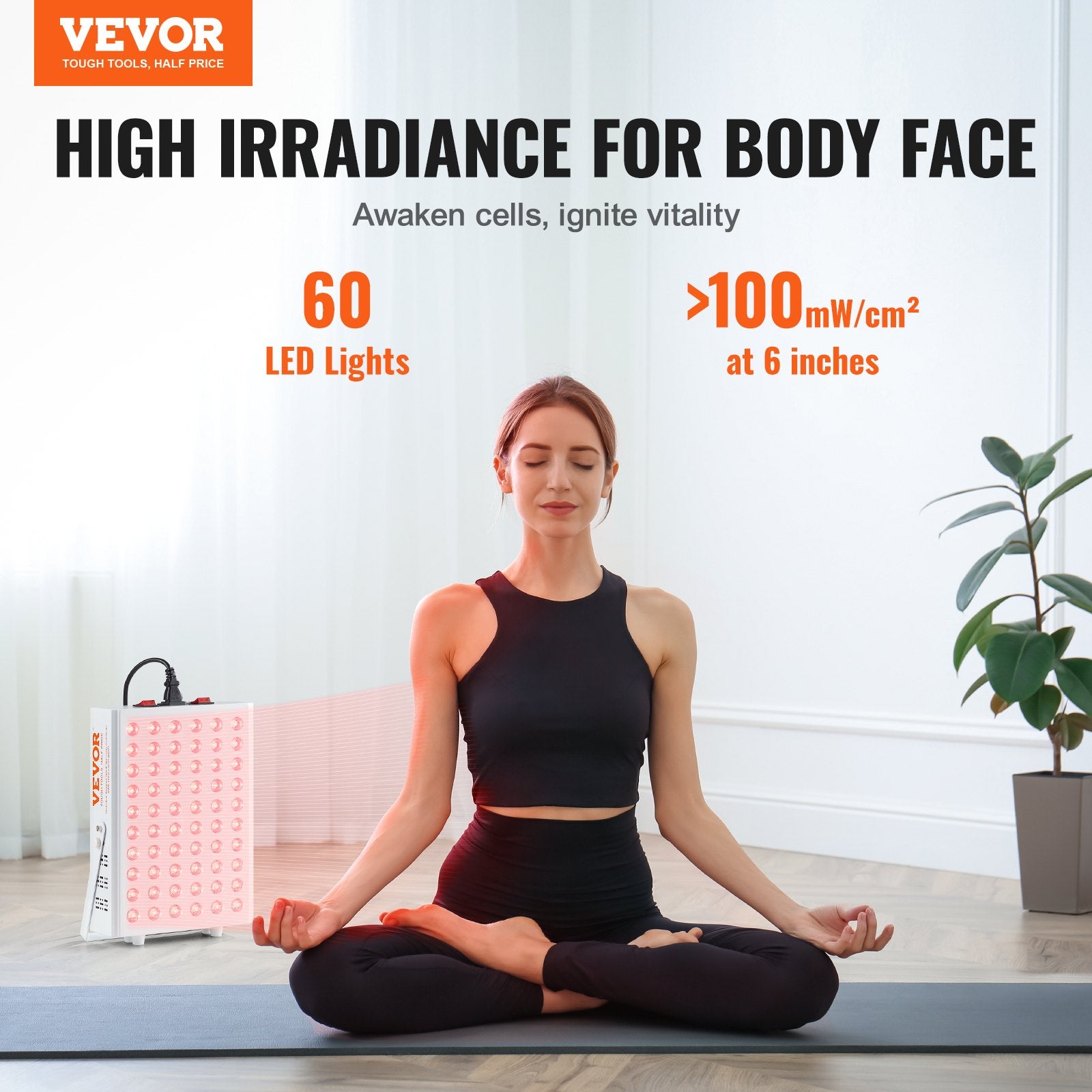 Red Light Wellness Panel 80W